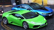 Lamborghini Huracan İngiltere'de taksi oldu