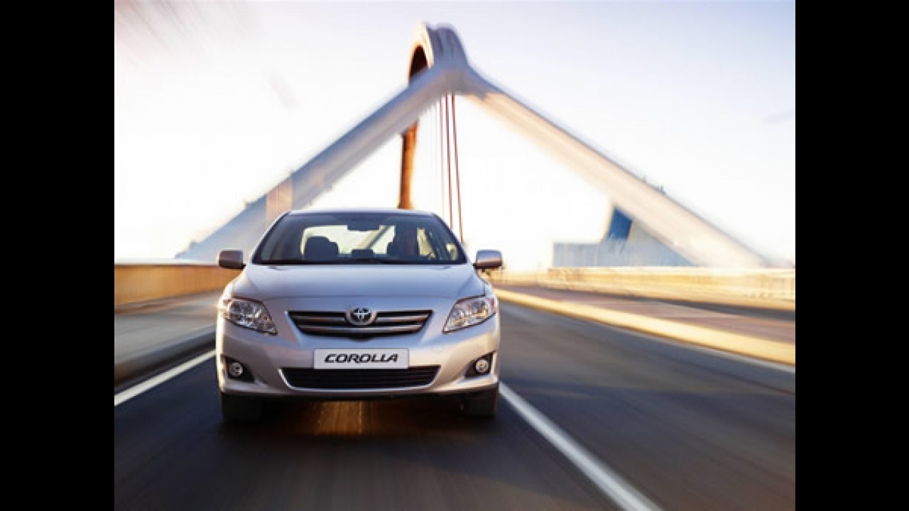 Conheça o novo Toyota Corolla que chega ao Brasil entre maio e junho de 2008