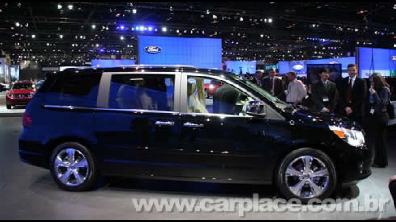Salão de Chicago 2008: Volkswagen apresenta oficialmente a nova Routan