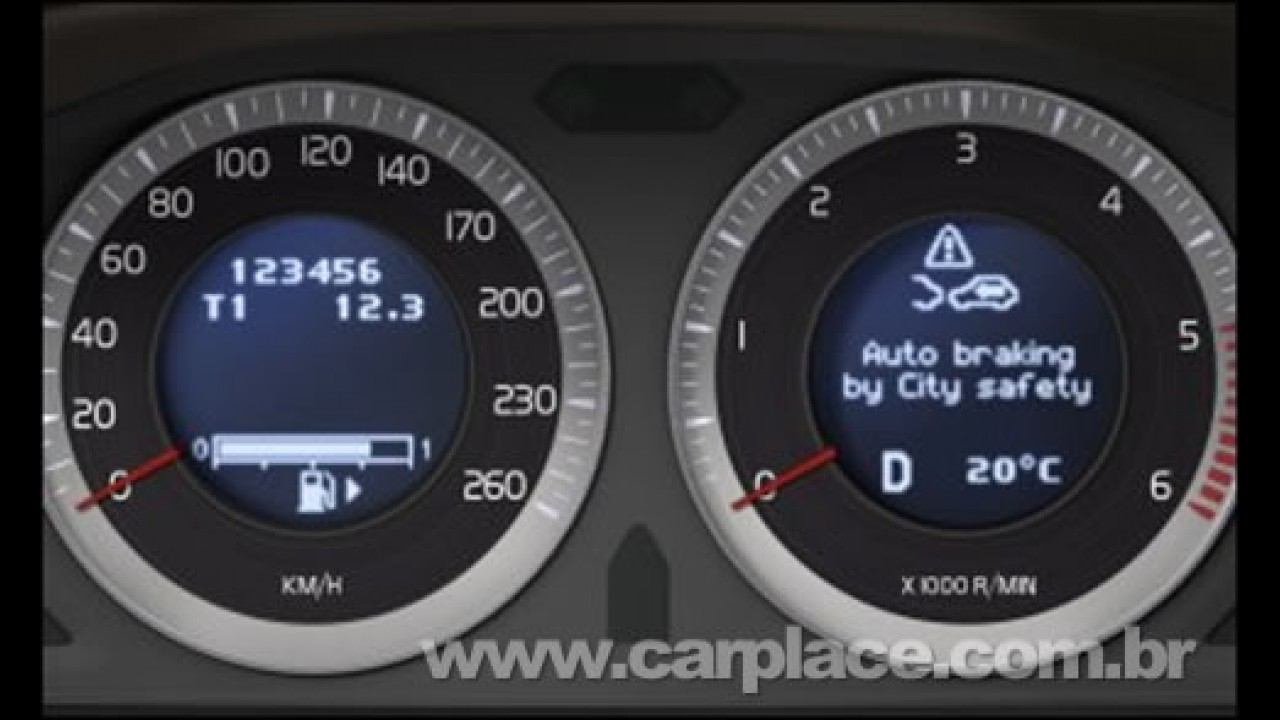 Volvo XC60 terá sistema inteligente City Safety capaz de evitar colisão