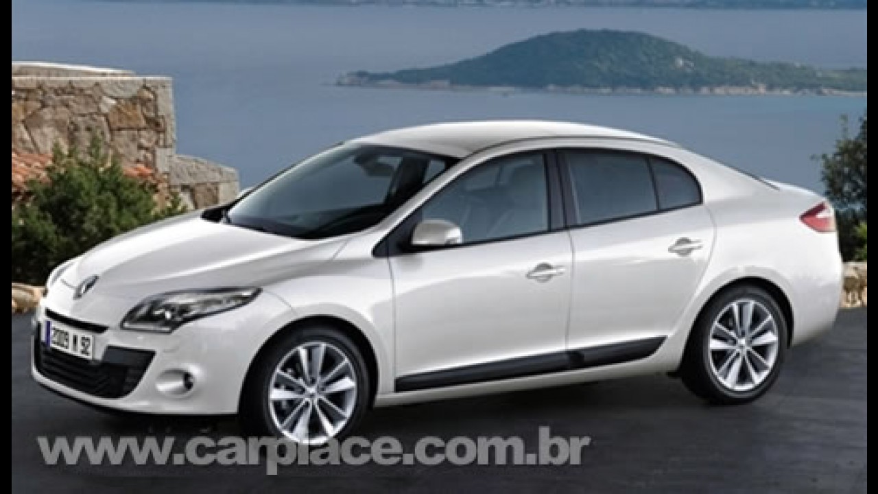 Novo Renault Mégane 2009 - Surgem as primeiras projeções da versão sedan