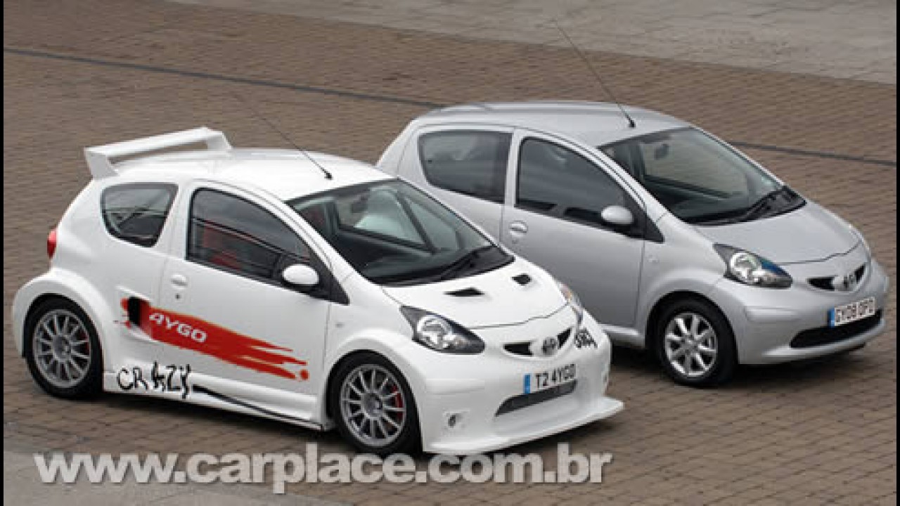 Toyota Aygo Crazy - Compacto recebe preparação de corrida e motor de 200 cv