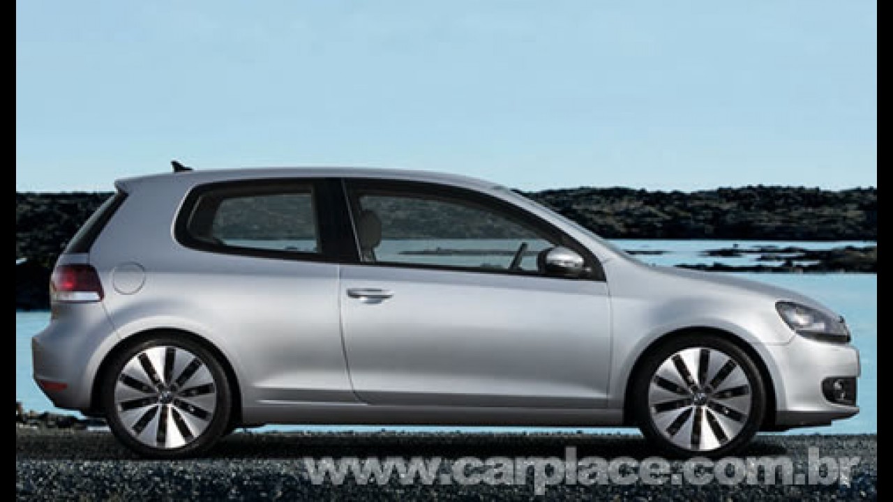 Novo Golf VI 2009 custará 16.500 euros - Modelo não deve ser fabricado no Brasil
