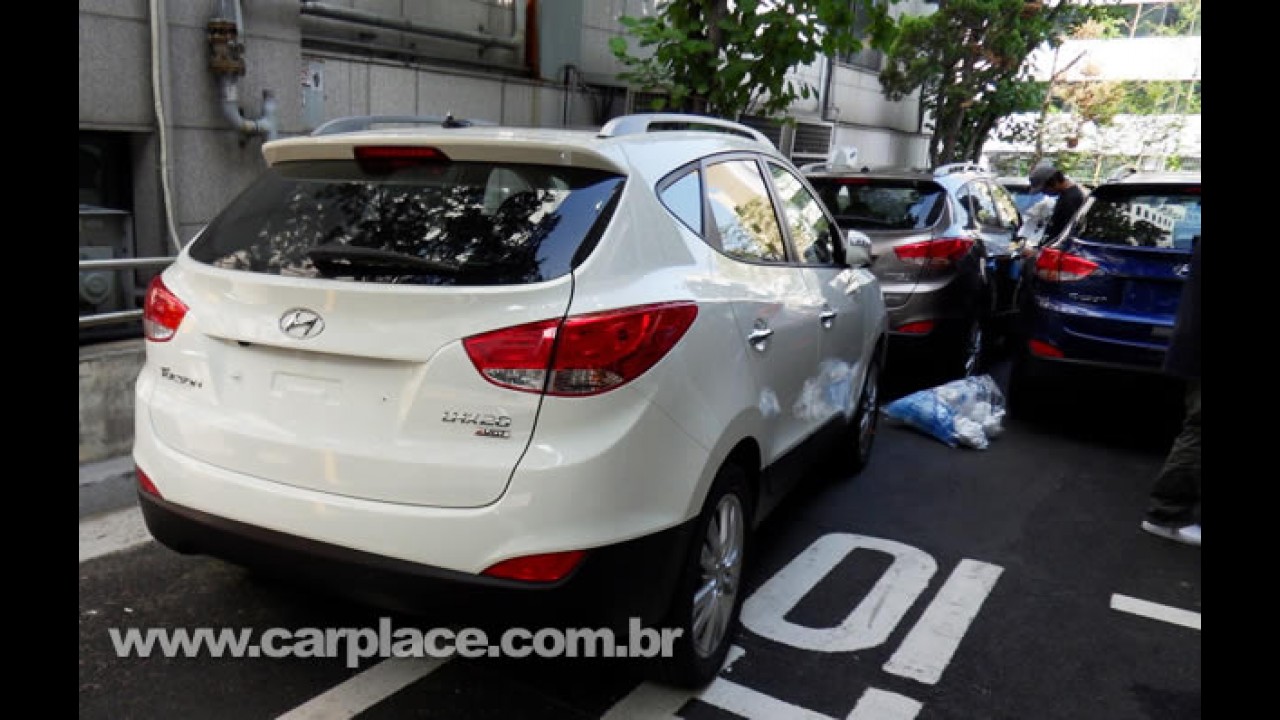 Veja fotos do Novo Hyundai Tucson ix35 tiradas ao vivo