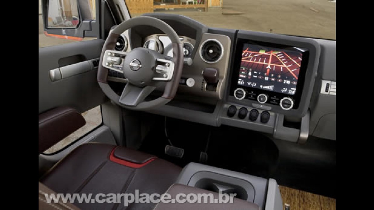 Escritório Móvel - Nissan revela imagens do moderno utilitário NV2500 Concept