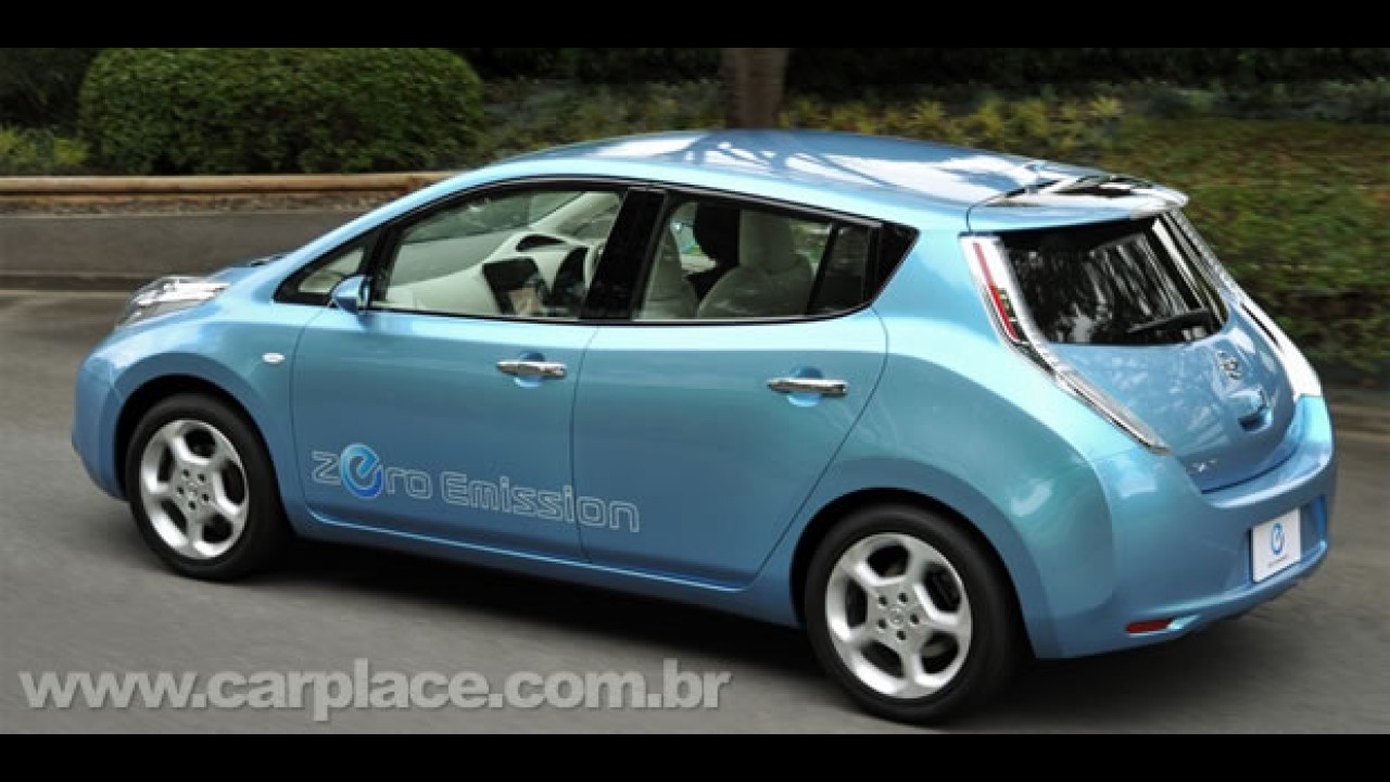 Nissan Leaf EV - Marca japonesa revela o seu primeiro carro médio totalmente elétrico