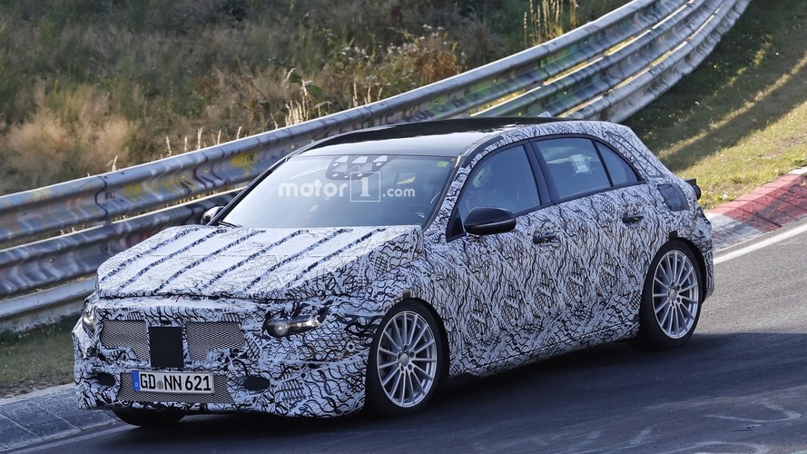 2018 Mercedes A-Class spy photo
