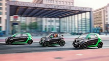 2017 Smart fortwo and forfour electric drive family