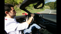 Sul passo della Cisa con la Ferrari 458 Spider