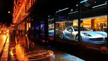Fisker Karma at Harrods department store London 17.01.2012