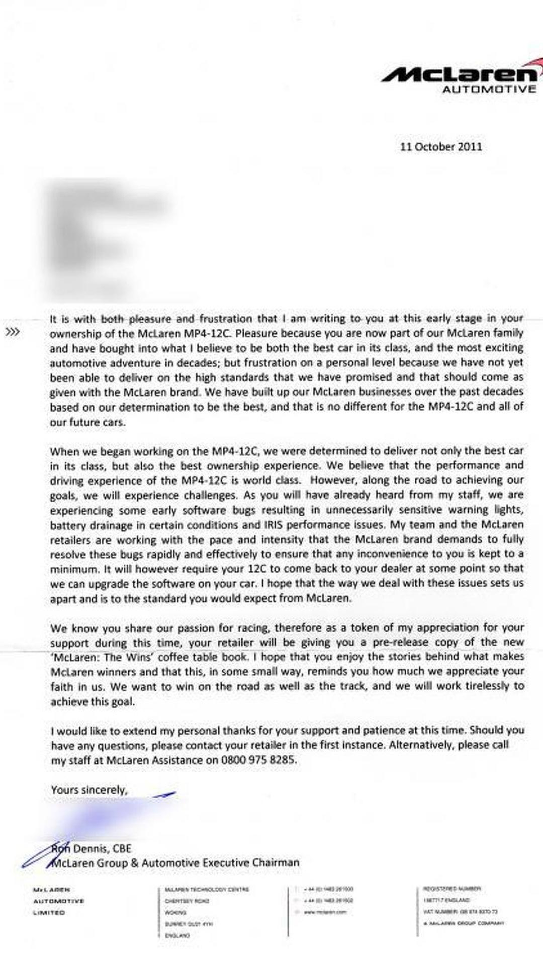 Mclaren Mp4 12c Letter 21 10 2011 1077841