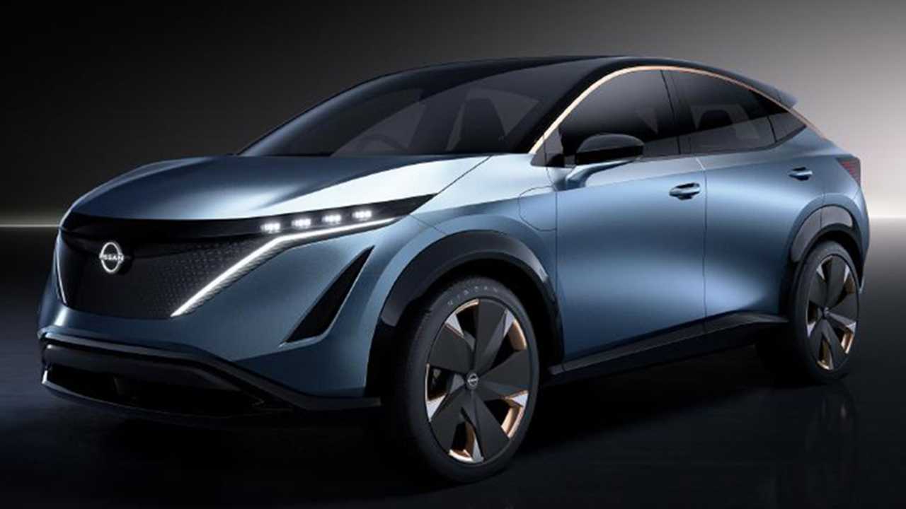 Тизер Nissan Ariya