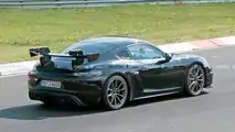 2022 Porsche 718 Cayman GT4 RS Spionagefoto