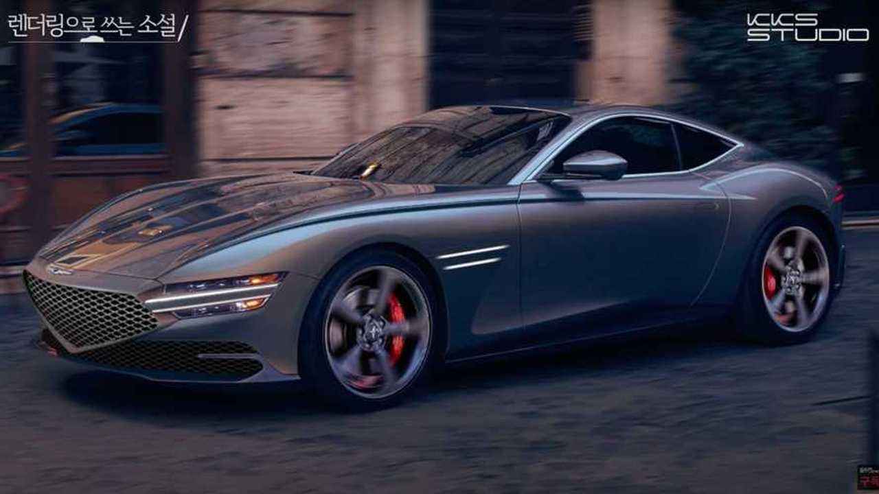 Genesis GT70 Coupe Hayali Tasarımı (Render)