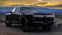 2020 Ram 3500 Black Rear