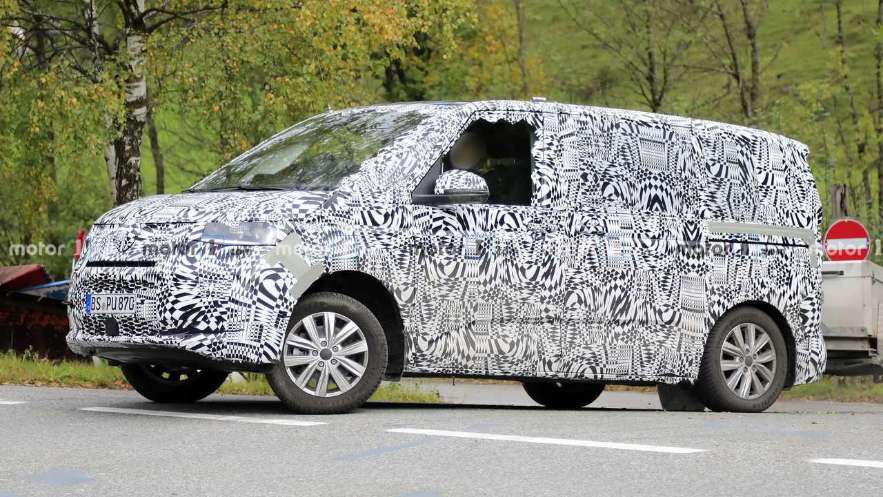 Volkswagen T7 yeni casus fotoğraf