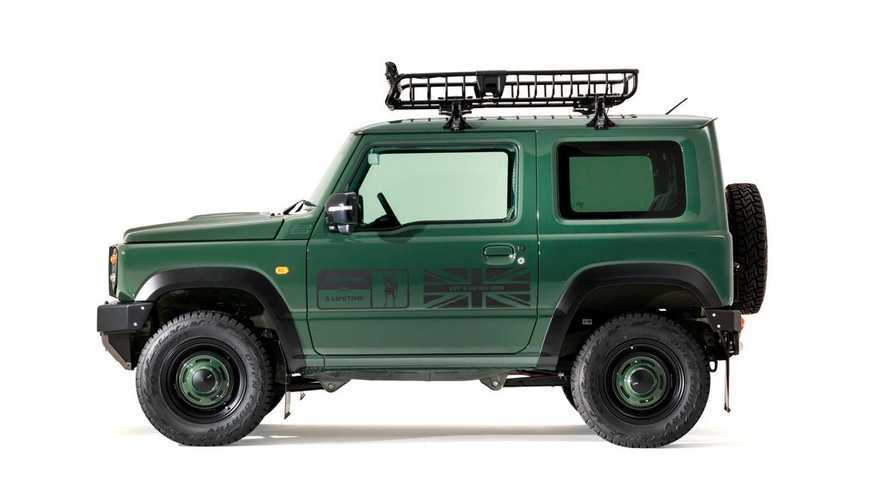 Suzuki Jimny by Damnd, così si trasforma in una Land Rover Defender