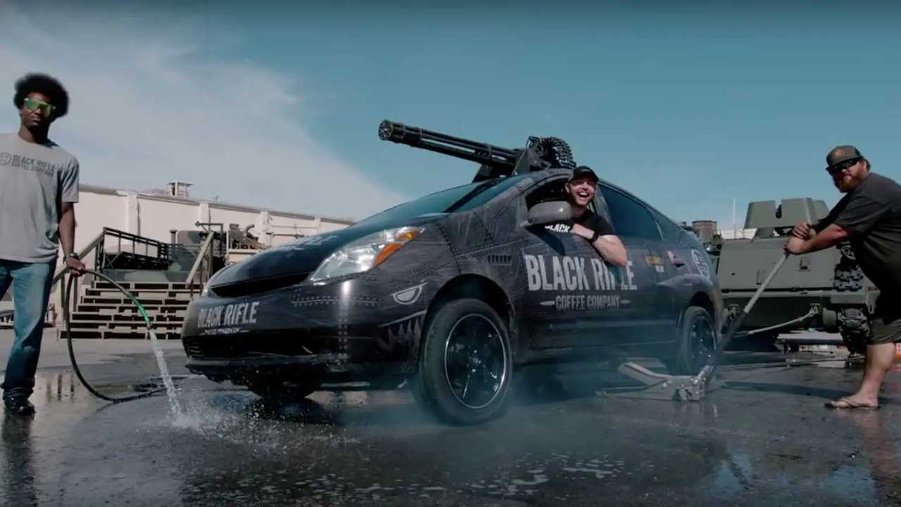 Toyota Prius With M61 Vulcan