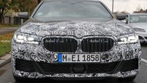 BMW 5 Series M Sport facelift spy photo