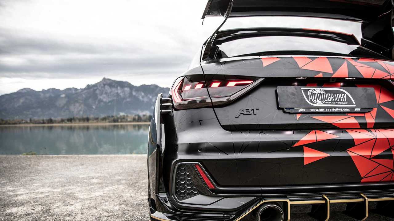 One Off Widebody Audi A1 Sportback With 400 Hp Is A Wild Hot Hatch