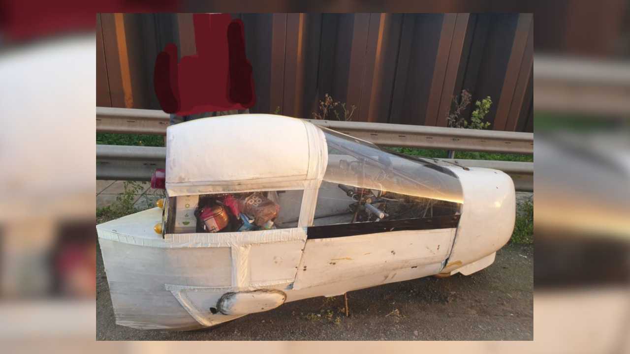 Mysterious Homemade Electric Bike