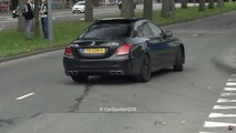 Mercedes-AMG C63 Sedan crashes in Rotterdam