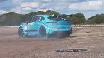Jaguar Vs Scalextric Drag Race
