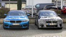 Makyalı BMW M5 yeni casus fotoğraflar