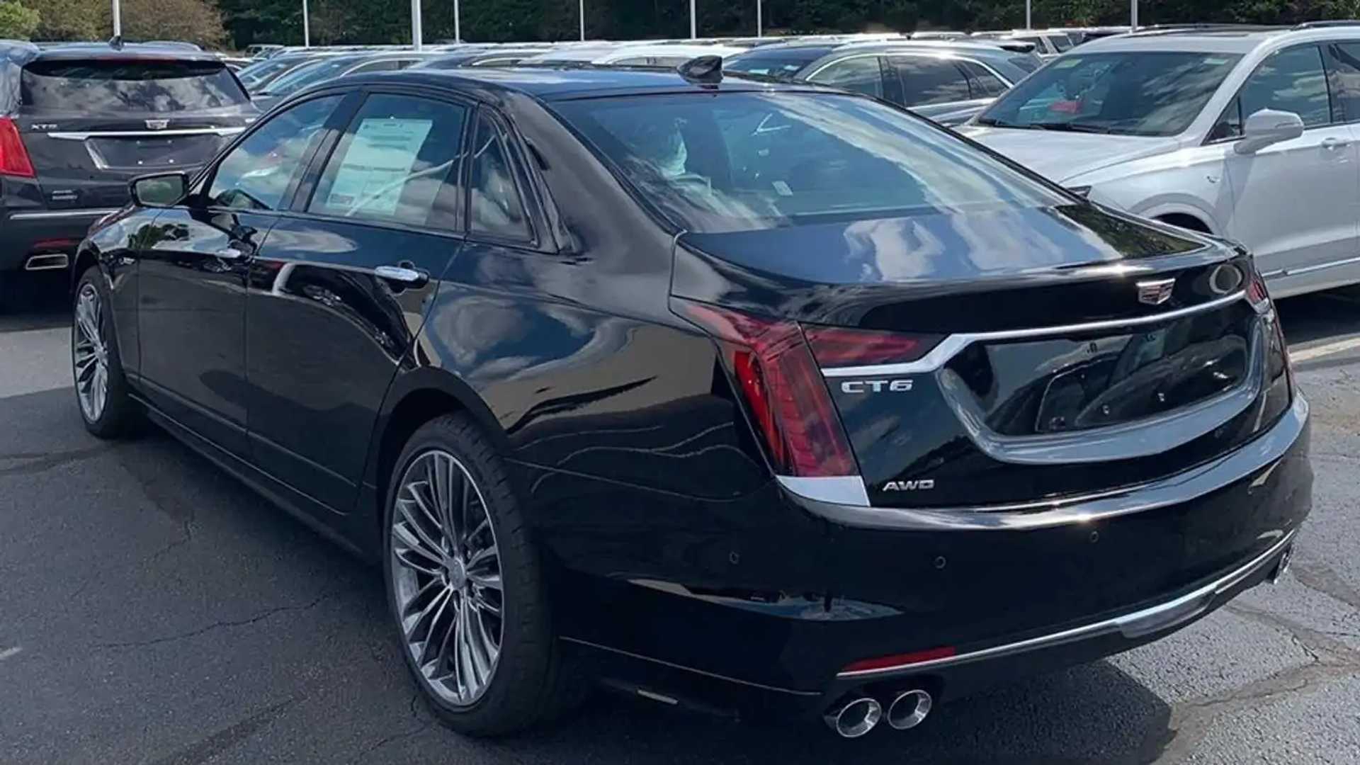 2019 Cadillac CT6-V at a dealer