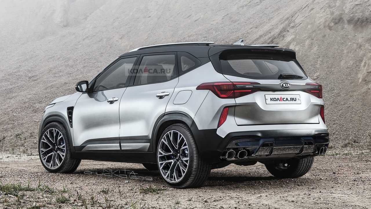 Performance-Oriented Kia Seltos Rendered By Kolesa.ru