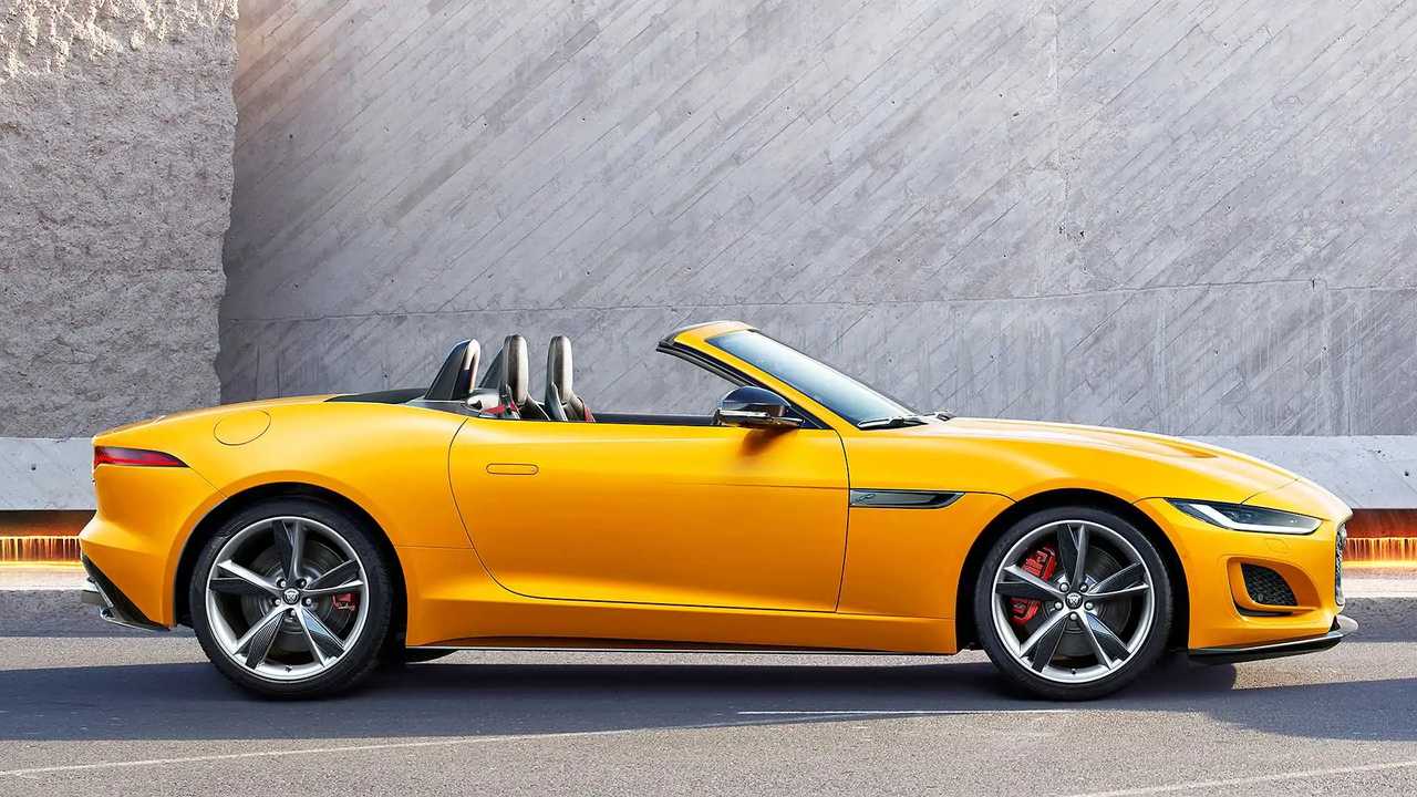 Jaguar F Type 2020 Facelift Scharft Den Sportwagen