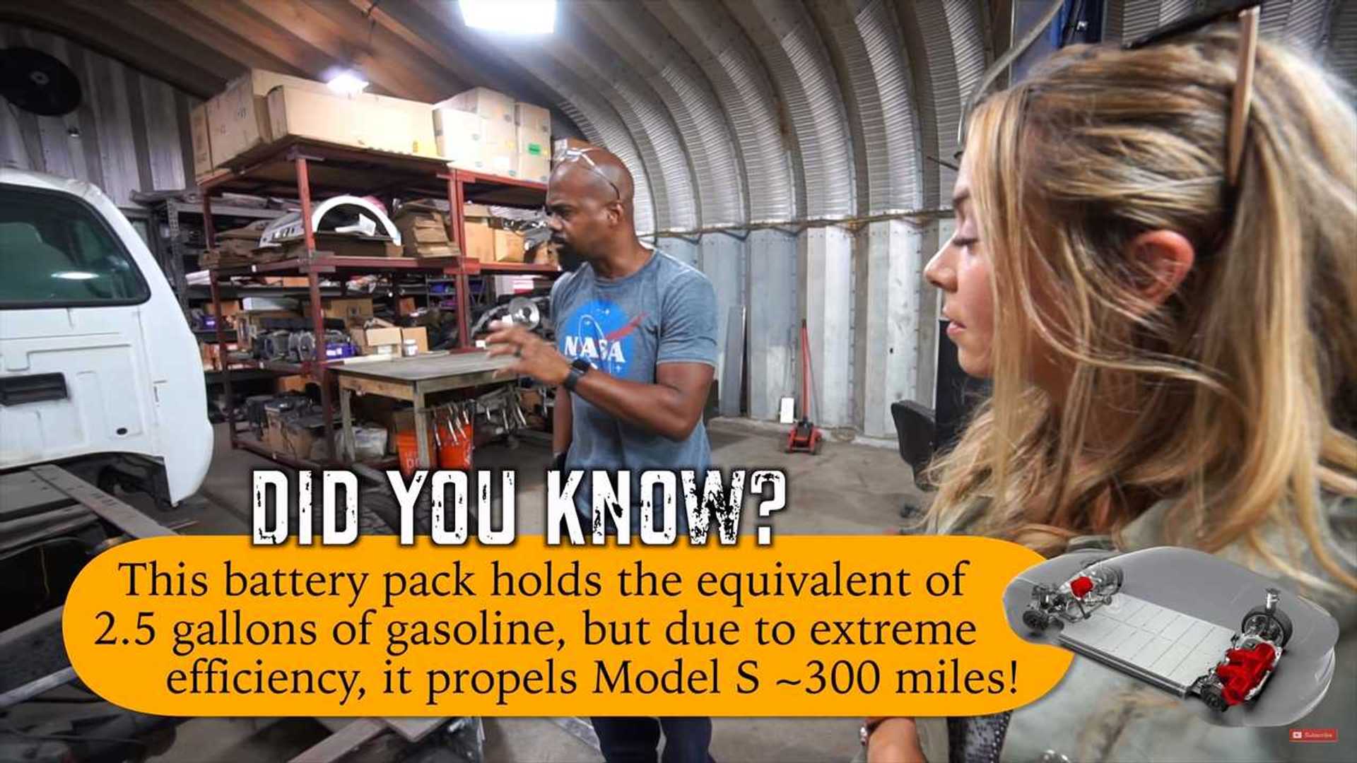 This Ford F-450 May Be The First Tesla-Powered Pickup Truck Ever