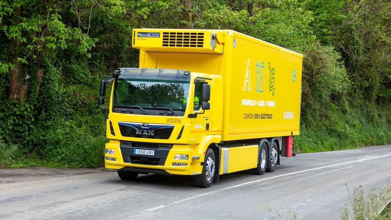 MAN e TGM di Alimerka con unità di refrigerazione Frigoblock