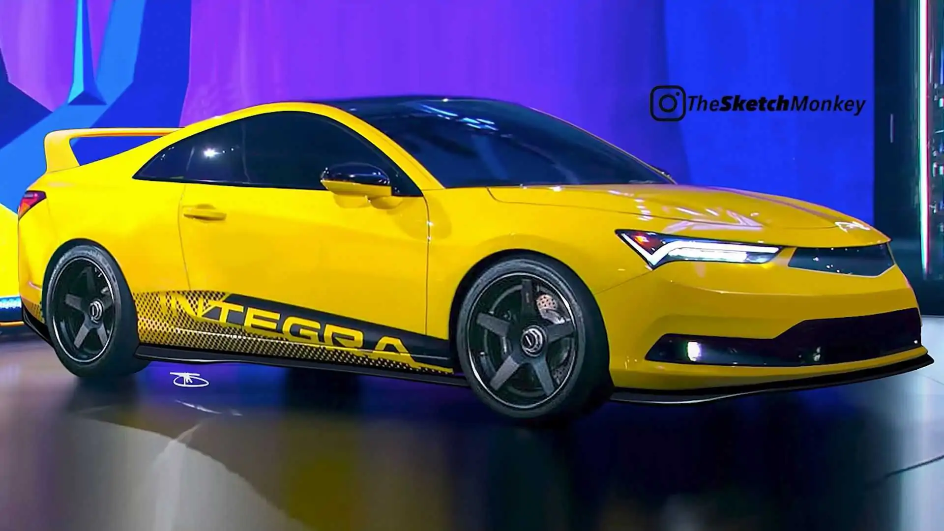 Redesigned Acura Integra Coupe Looks Way Hotter Than The Prototype, image size:1920x1080