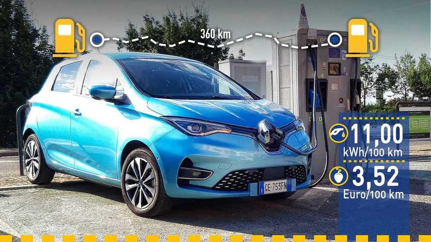 Tatsächlicher Verbrauch: Renault Zoe (2021) im Test