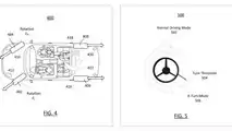 Rivian K-turn mode patents