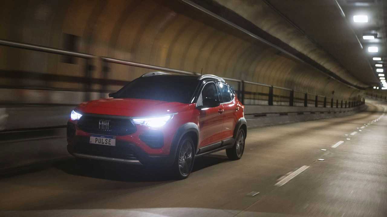 Dianteira do Fiat Pulse Audace T200