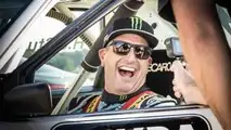 Ken Block Partnerschaft mit Audi Ken Block, Audi V8 quattro lacht