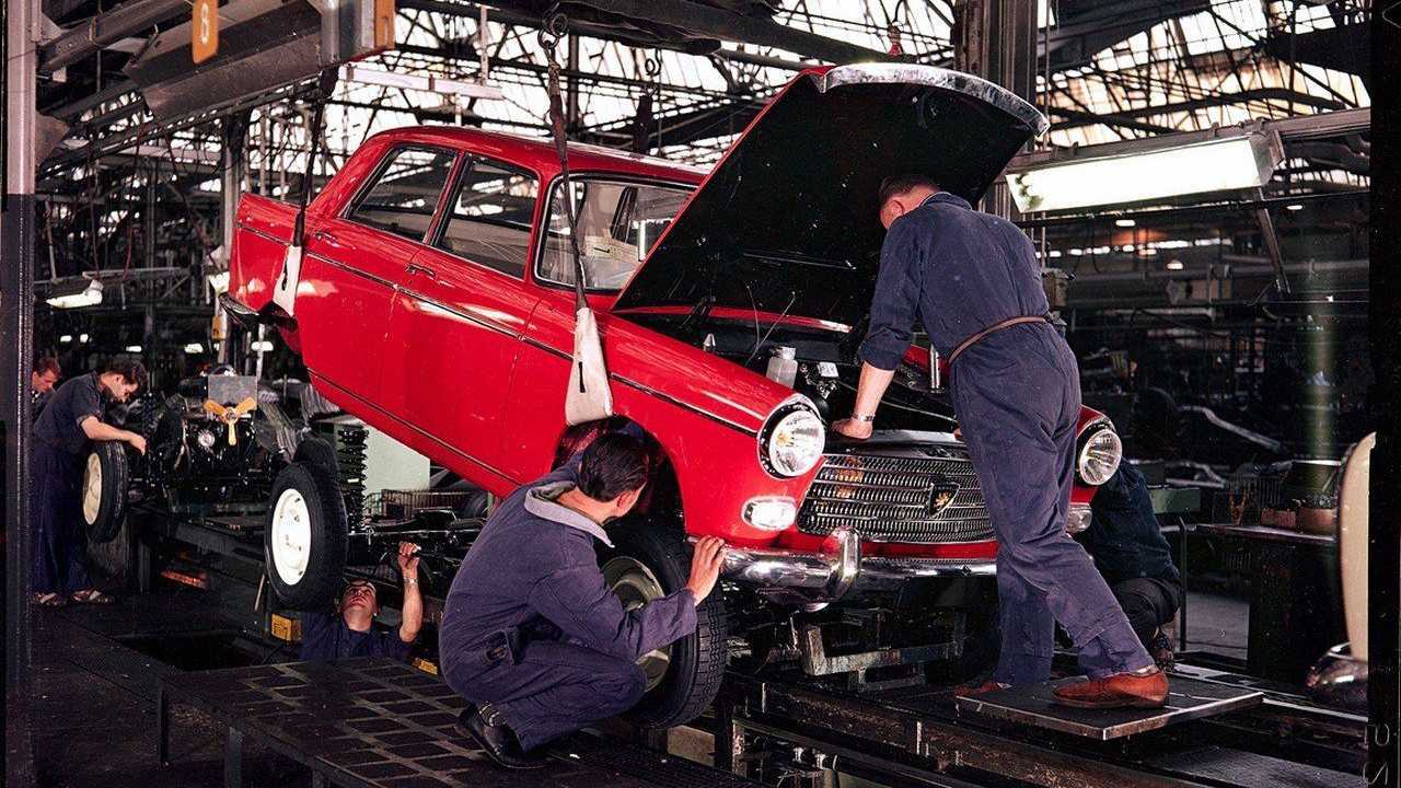 Peugeot, la fabbrica di Sochaux