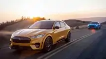 2022 Ford Mustang Mach-E GT Performance Edition Exterior Front Quarter