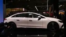Live photos of Mercedes EQE 350 from IAA 2021