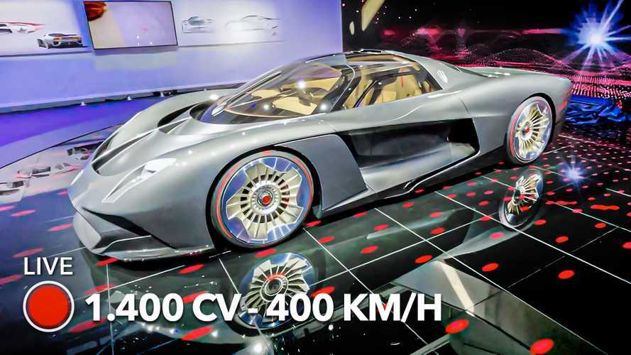 1.400 CV e 400 km/h: ecco la hypercar ibrida cinese fatta in Italia