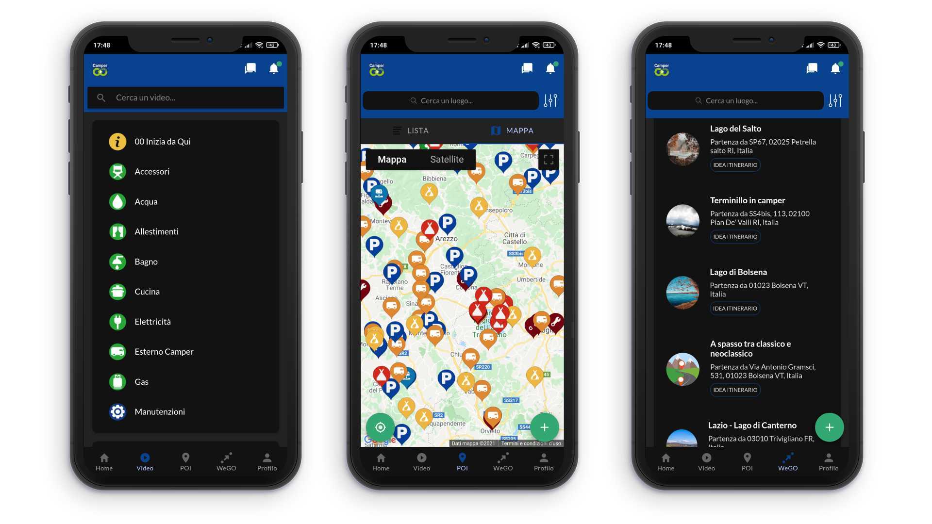 Le migliori app per organizzare un viaggio in camper
