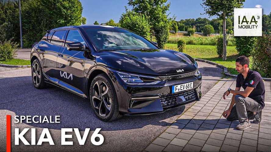 Come va la Kia EV6, crossover elettrica in anteprima al Salone di Monaco