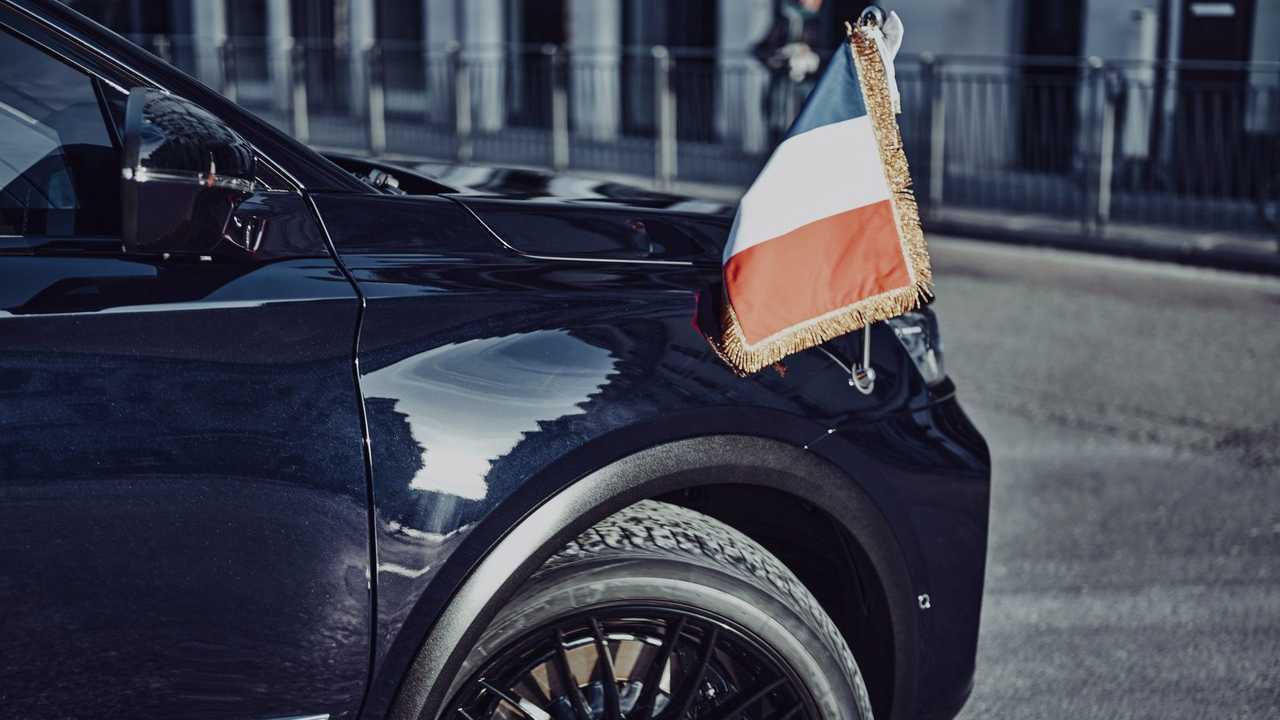 DS 7 Crossback Elysee президента Франции