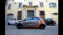 smart fortwo e forfour a Roma