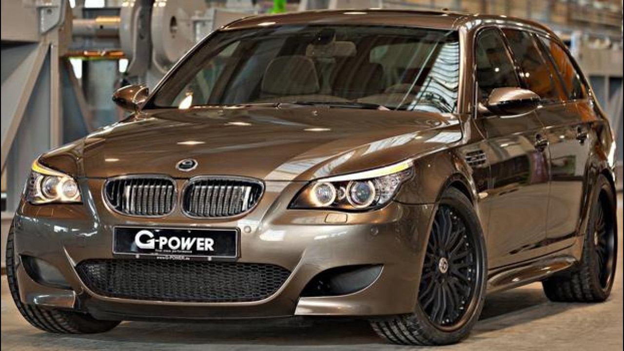 [Copertina] - BMW M5 Hurricane RR Touring By G-Power