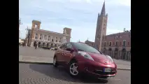 Nissan Leaf, test di consumo reale Roma-Forlì