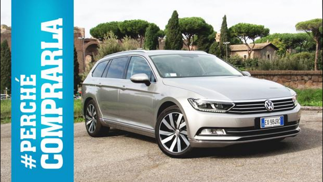 [Copertina] - Volkswagen Passat Variant , perché comprarla... e perché no [VIDEO]