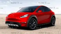 Render Tesla Model Y Off-Road